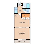 イーグルハイツ錦町の間取り画像