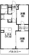 シャルム・ドミールの間取り画像
