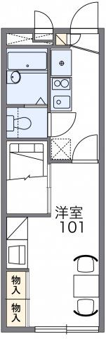 レオパレス西原の間取り画像