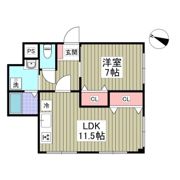 ITOハイツの間取り画像