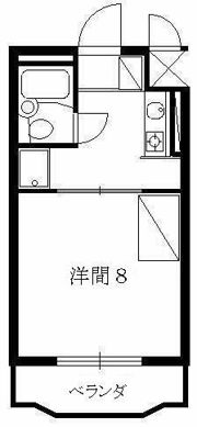あさひ東の間取り画像