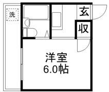 第三進和コーポの間取り画像