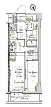 ARKMARK東大井の間取り画像