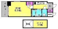 エステムコート神戸県庁前Ⅲフィエルテの間取り画像