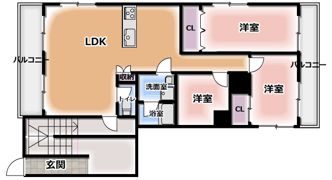 K’sレジデンス曽根南の間取り画像