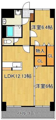 メディアパークVIIIの間取り画像