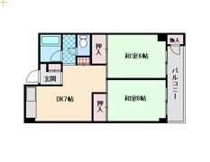 大和スカイハイツの間取り画像