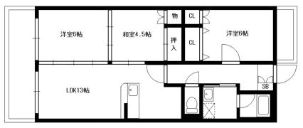 インフィニティ出水IIIの間取り画像
