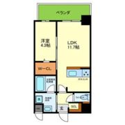 ブループラス針中野の間取り画像