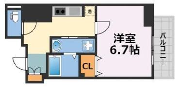 スワンズ江戸堀ウエストパークの間取り画像
