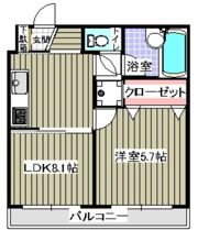 マノワール壱番館(K-102)の間取り画像