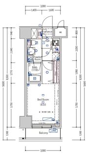 マーロ千住クレストタップの間取り画像