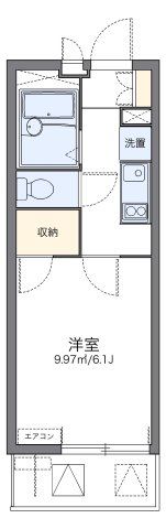 レオパレスファルケの間取り画像