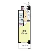 ルクレ京橋の間取り画像