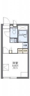 レオパレスM Tree Ⅴの間取り画像