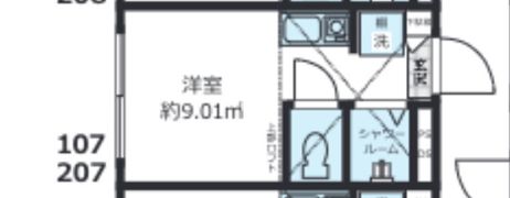 Le Confo 荻窪の間取り画像