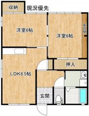 後藤貸家の間取り画像