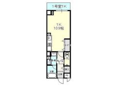 ハートフル医大前の間取り画像