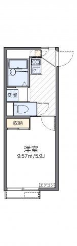 レオパレスカーサ エルマナーダの間取り画像