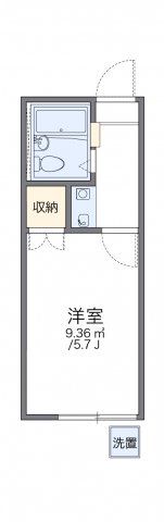 レオパレス東戸塚ヒルズの間取り画像