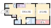 山本通ハイツの間取り画像