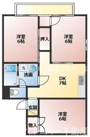 サンハイツ宮川Bの間取り画像