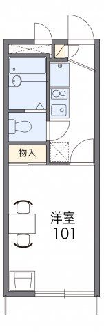 レオパレスプレミール望星台の間取り画像