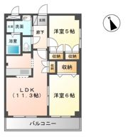GREEN PIAの間取り画像