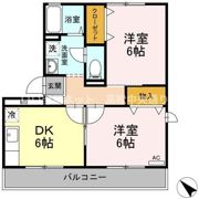 コウジィーコート前川の間取り画像