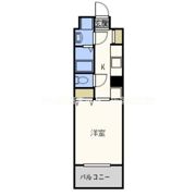 トゥールロワイエ北梅田の間取り画像