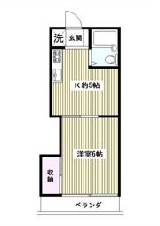ハイツHARAの間取り画像