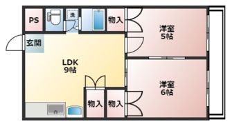 長瀬ビルの間取り画像
