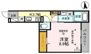 グランエスポワールの間取り画像