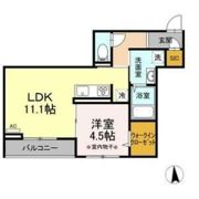 メゾン・ド・グローリーの間取り画像