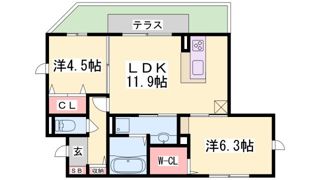 グレイスの間取り画像