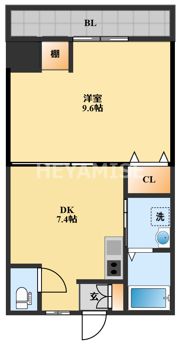 アミティ久原の間取り画像