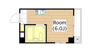 ヴィラ五月の間取り画像
