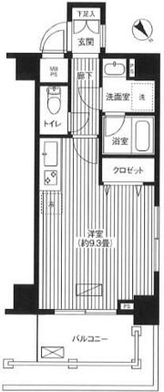 SKガーデン西葛西Ⅲの間取り画像