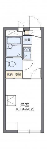 レオパレスNオオエの間取り画像