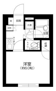 DENハイム中野の間取り画像
