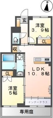 アメニティ M－3の間取り画像