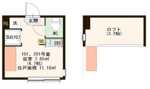 エスカリエの間取り画像