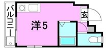 湊町マンションの間取り画像