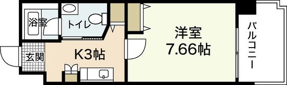 ジェイシティ八丁堀の間取り画像
