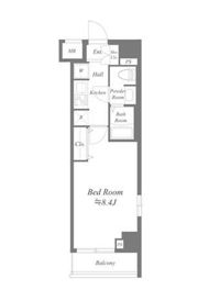 GENOVIA荻窪Ⅱskygardenの間取り画像