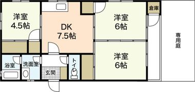 佐々木ハイツの間取り画像