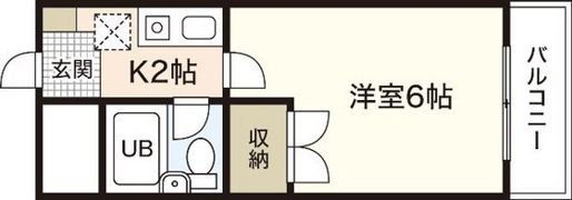 カーサ駅前の間取り画像