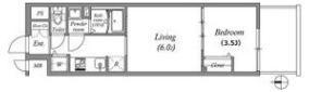 LUORE+新大阪SOUTHの間取り画像