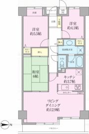 フェリス鷺沼の間取り画像