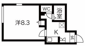 フラシア鶯谷の間取り画像